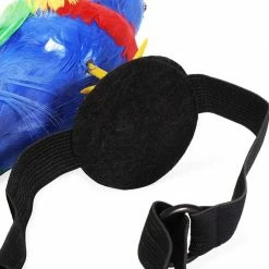 Blue Panda Parrot Prop Pirate Costume Accessory (2 Pack)