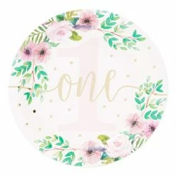 Blue Panda 1st Birthday Party Supplies, Dinnerware And Tablecloth (Serves 24, 145 Pieces)