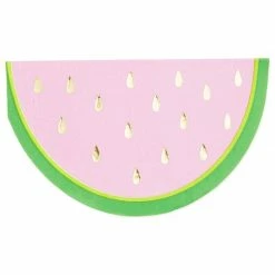 Blue Panda Watermelon Party Napkins (6 X 4 In., 50 Pack)