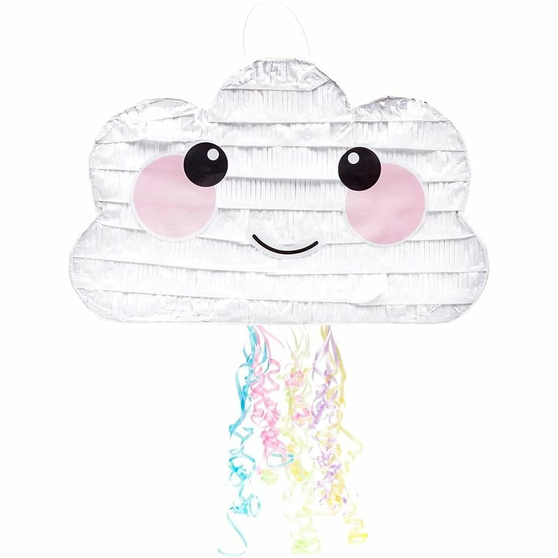 Blue Panda Cloud Pinata, Rainbow Party Supplies (16.5 X 10.5 In) 3 Blue Panda Cloud Pinata, Rainbow Party Supplies (16.5 X 10.5 In)