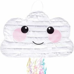Blue Panda Cloud Pinata, Rainbow Party Supplies (16.5 X 10.5 In) 16 Blue Panda Cloud Pinata, Rainbow Party Supplies (16.5 X 10.5 In)