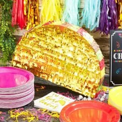 Blue Panda Decorations Small Taco Pinata (17 X 10 In.)