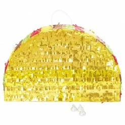 Blue Panda Decorations Small Taco Pinata (17 X 10 In.)