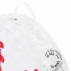 Blue Panda Baseball Pinata For Kids Birthday Theme Party Decorations (12.75 X 3 In)