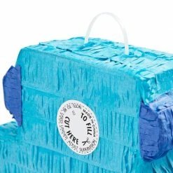 Blue Panda Decorations Robot Pinata, Kids Birthday Party Supplies (16.6 X 10.8 In) 14 Blue Panda Decorations Robot Pinata, Kids Birthday Party Supplies (16.6 X 10.8 In)