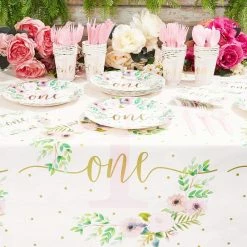 Blue Panda Tablecloths 1st Birthday Party Tablecloth (54 X 108 In., 3 Pack) 11 Blue Panda Tablecloths 1st Birthday Party Tablecloth (54 X 108 In., 3 Pack)