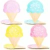 Blue Panda Ice Cream Party Plates (10 Inches, 48-Pack)