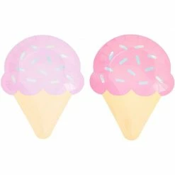 Blue Panda Ice Cream Party Plates (10 Inches, 48-Pack) 15 Blue Panda Ice Cream Party Plates (10 Inches, 48-Pack)