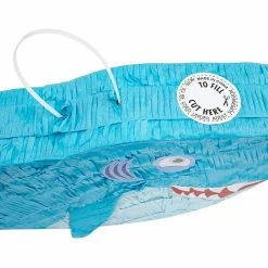 Blue Panda Shark Party Pinata, Blue (16.6 X 6.5 In) Decorations