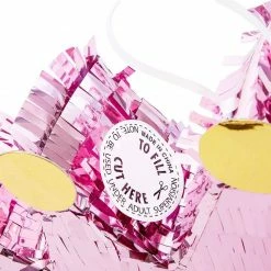 Blue Panda Small Princess Crown Pinata For Girls Birthday Party (16 X 10.5 In, Hot Pink) Decorations