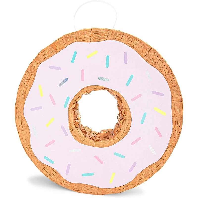 Blue Panda Donut Pinata (12.75 X 3 In, Pink) Decorations 7 Blue Panda Donut Pinata (12.75 X 3 In, Pink) Decorations