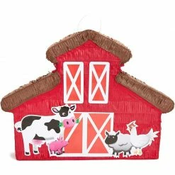 Blue Panda Barnyard Pinata For Farmhouse Or Country Party (17 X 12.75 In) Decorations 13 Blue Panda Barnyard Pinata For Farmhouse Or Country Party (17 X 12.75 In) Decorations