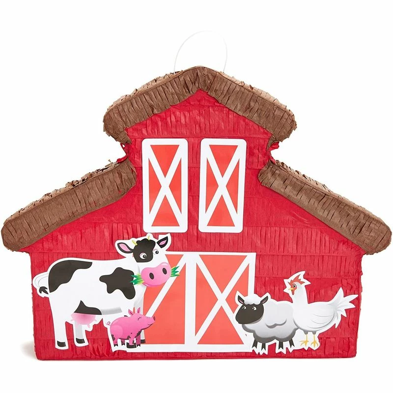 Blue Panda Barnyard Pinata For Farmhouse Or Country Party (17 X 12.75 In) Decorations 8 Blue Panda Barnyard Pinata For Farmhouse Or Country Party (17 X 12.75 In) Decorations