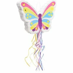 Blue Panda Decorations Small Butterfly Piñata (16.5 X 13 In.)
