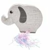 Blue Panda Elephant Pinata, Safari Party Decorations (17 X 12 In)