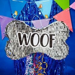 Blue Panda Decorations Dog Bone Pinata, Puppy Birthday Party Supplies, Woof (16.75 X 10 X 3 In) 11 Blue Panda Decorations Dog Bone Pinata, Puppy Birthday Party Supplies, Woof (16.75 X 10 X 3 In)