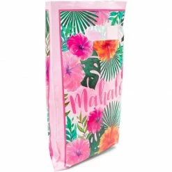 Blue Panda Party Bags And Boxes Hawaiian Luau Party Favor Bags For Birthday, Mahalo (100 Pack)