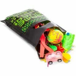 Blue Panda Party Bags And Boxes Video Game Party Favor Goodie Bags (9.3 X 6.5 In, 100 Pack)