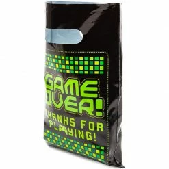Blue Panda Party Bags And Boxes Video Game Party Favor Goodie Bags (9.3 X 6.5 In, 100 Pack)