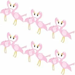 Blue Panda Flamingo Sunglasses For Hawaiian Luau Party (6 Pack) Beach And Luau