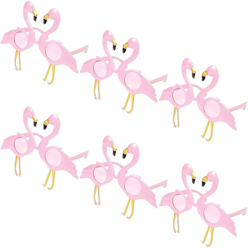 Blue Panda Flamingo Sunglasses For Hawaiian Luau Party (6 Pack) Beach And Luau 3 Blue Panda Flamingo Sunglasses For Hawaiian Luau Party (6 Pack) Beach And Luau