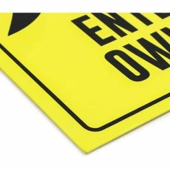 Blue Panda Shark Zone Party Decorations, Funny Wall Decor Signs For Kid's Birthday Party, Ocean Theme (8.6 X 11 Inches, 6 Pack)