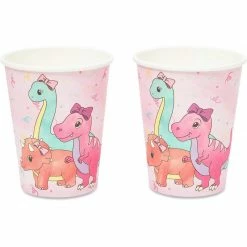 Blue Panda Pink Baby Dinosaur Birthday Party Supplies For Girl, Serves 24 (194 Pieces) Dinnerware Sets 16 Blue Panda Pink Baby Dinosaur Birthday Party Supplies For Girl, Serves 24 (194 Pieces) Dinnerware Sets