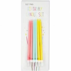 Blue Panda Puppy Dog Cake Toppers With Thin Candles In Holders (18 Pieces) 13 Blue Panda Puppy Dog Cake Toppers With Thin Candles In Holders (18 Pieces)