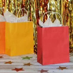 Blue Panda Paper Party Gift Bags With Handles (8 X 10 In, Medium Sized, Red, 25-Pack) Party Bags And Boxes 11 Blue Panda Paper Party Gift Bags With Handles (8 X 10 In, Medium Sized, Red, 25-Pack) Party Bags And Boxes