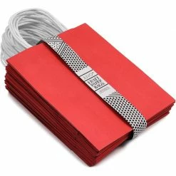 Blue Panda Paper Party Gift Bags With Handles (8 X 10 In, Medium Sized, Red, 25-Pack) Party Bags And Boxes 13 Blue Panda Paper Party Gift Bags With Handles (8 X 10 In, Medium Sized, Red, 25-Pack) Party Bags And Boxes