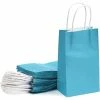 Blue Panda Party Bags And Boxes Paper Party Gift Bags With Handles (9 X 5.3 In, Blue, 25-Pack) 1 Blue Panda Party Bags And Boxes Paper Party Gift Bags With Handles (9 X 5.3 In, Blue, 25-Pack)