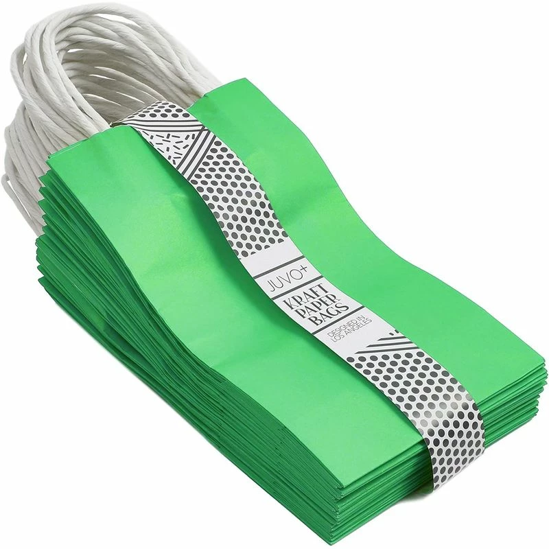 Blue Panda Paper Party Gift Bags With Handles (9 X 5.3 In, Green, 25 Pack) Party Bags And Boxes 7 Blue Panda Paper Party Gift Bags With Handles (9 X 5.3 In, Green, 25 Pack) Party Bags And Boxes