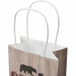 Blue Panda Party Bags And Boxes Oh Boy, Rustic Baby Shower Party Favor Bags With Handles (9 X 5.3 In, 24 Pack) 14 Blue Panda Party Bags And Boxes Oh Boy, Rustic Baby Shower Party Favor Bags With Handles (9 X 5.3 In, 24 Pack)
