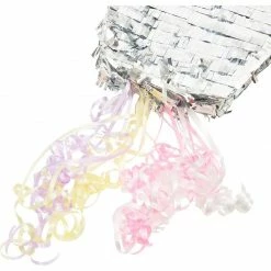 Blue Panda Decorations Small Cupcake Pinata For Birthday Party Supplies (15 X 13 X 3 Inches)