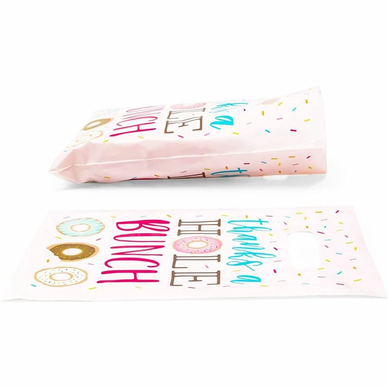 Blue Panda Donut Party Favor Goodie Bags (100 Pack) 7 Blue Panda Donut Party Favor Goodie Bags (100 Pack)