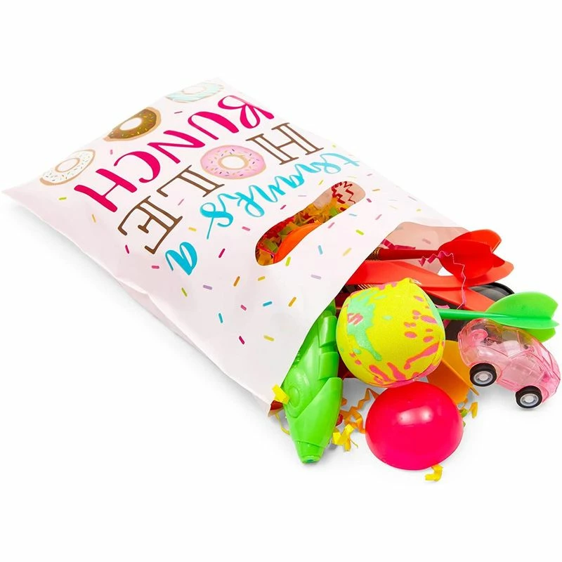 Blue Panda Donut Party Favor Goodie Bags (100 Pack) 8 Blue Panda Donut Party Favor Goodie Bags (100 Pack)