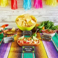 Blue Panda Mexican Food Party Supplies, Fiesta Place Cards, 12 Designs For Parties And Cinco De Mayo (3.5 X 2 In, 60-Pk) Decorations 13 Blue Panda Mexican Food Party Supplies, Fiesta Place Cards, 12 Designs For Parties And Cinco De Mayo (3.5 X 2 In, 60-Pk) Decorations