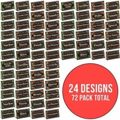 Blue Panda Mexican Food Party Supplies, Fiesta Place Cards, 12 Designs For Parties And Cinco De Mayo (3.5 X 2 In, 60-Pk) Decorations 14 Blue Panda Mexican Food Party Supplies, Fiesta Place Cards, 12 Designs For Parties And Cinco De Mayo (3.5 X 2 In, 60-Pk) Decorations