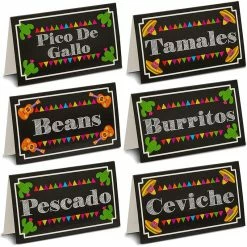 Blue Panda Mexican Food Party Supplies, Fiesta Place Cards, 12 Designs For Parties And Cinco De Mayo (3.5 X 2 In, 60-Pk) Decorations 17 Blue Panda Mexican Food Party Supplies, Fiesta Place Cards, 12 Designs For Parties And Cinco De Mayo (3.5 X 2 In, 60-Pk) Decorations