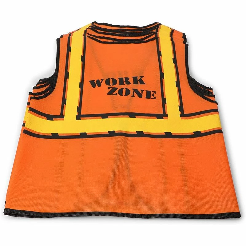 Blue Panda Transportation And Construction Construction Worker Costumes For Kids, Includes Vests And Hats (6 Sets) 10 Blue Panda Transportation And Construction Construction Worker Costumes For Kids, Includes Vests And Hats (6 Sets)