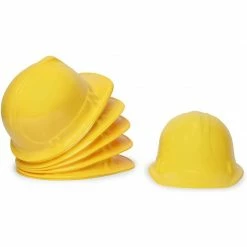 Blue Panda Plastic Construction Hats For Kids (Yellow, 24 Pack) Transportation And Construction 14 Blue Panda Plastic Construction Hats For Kids (Yellow, 24 Pack) Transportation And Construction