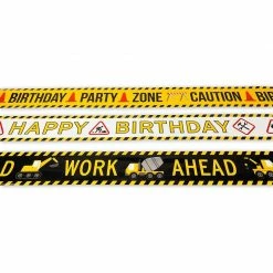 Blue Panda Construction Birthday Party Decoration Tape (3 In, 100 Ft, 3 Pack) Decorations 13 Blue Panda Construction Birthday Party Decoration Tape (3 In, 100 Ft, 3 Pack) Decorations