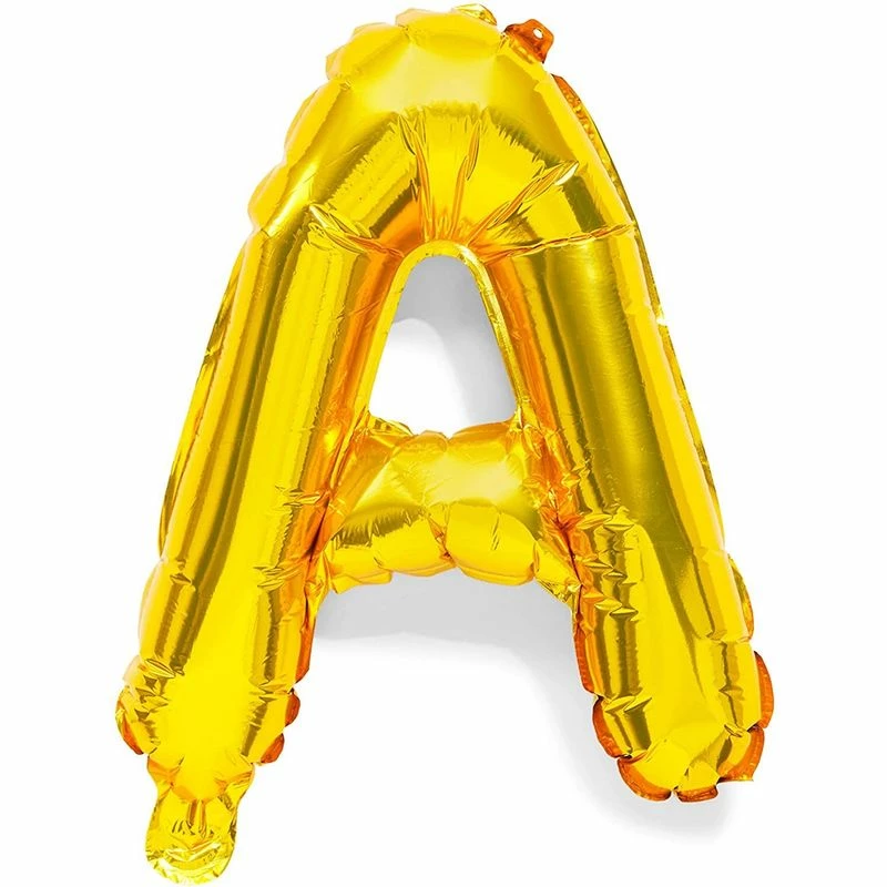Blue Panda Foil Balloon Letters Set, Gold Roar Dinosaur Birthday Party (24 Pack) 10 Blue Panda Foil Balloon Letters Set, Gold Roar Dinosaur Birthday Party (24 Pack)
