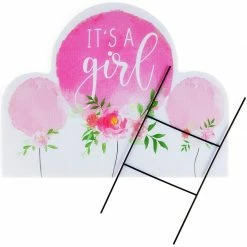 Blue Panda Baby Shower Yard Signs With Stakes, It’s A Girl (17 X 13 In, 2 Pack) Special Occasions 14 Blue Panda Baby Shower Yard Signs With Stakes, It’s A Girl (17 X 13 In, 2 Pack) Special Occasions