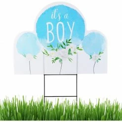 Special Occasions Blue Panda Baby Shower Yard Signs With Stakes, It’s A Boy (17 X 13 In, 2 Pack)