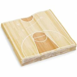 Blue Panda Dinnerware Sets Happy Birthday Basketball Party Pack, Dinnerware Set And Banner (Serves 24, 171 Pieces)