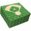 Blue Panda Baseball Party Napkins, Sports Birthday (6.5 X 6.5 In, 100 Pack)