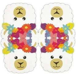Blue Panda Llama Party Napkins (6.5 X 6.5 Inches, 50 Pack) 13 Blue Panda Llama Party Napkins (6.5 X 6.5 Inches, 50 Pack)