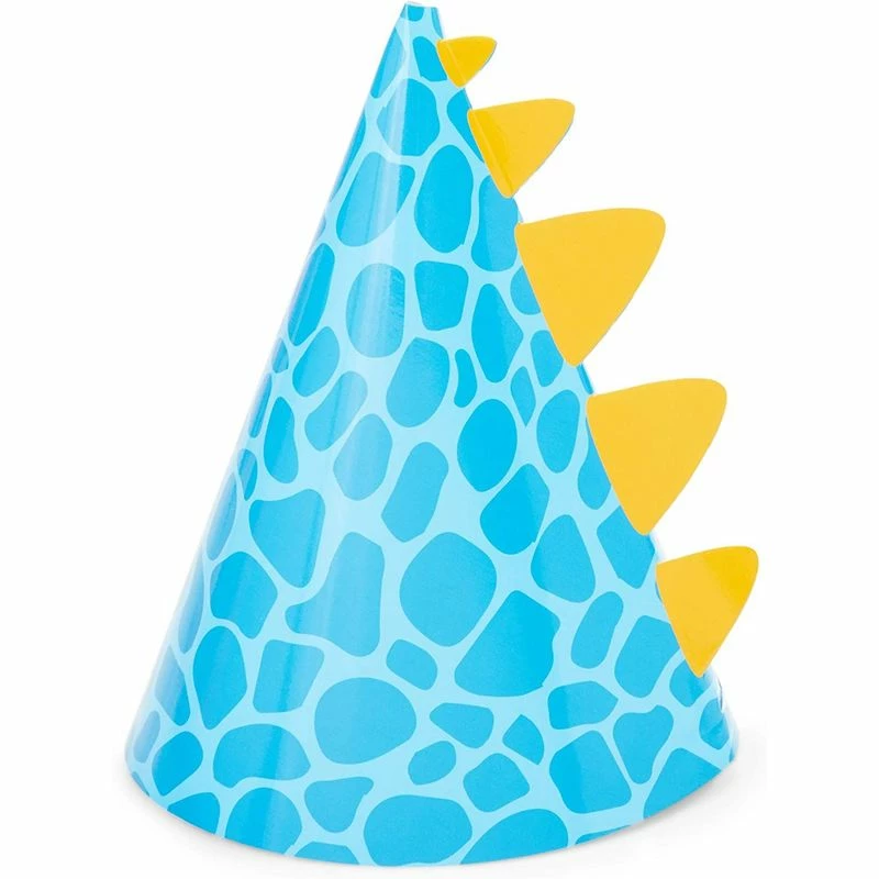 Blue Panda Dinosaur Party Hats For Kids Birthday, Cone Party Hats (4.75 X 7 In, 24 Pack) Decorations 7 Blue Panda Dinosaur Party Hats For Kids Birthday, Cone Party Hats (4.75 X 7 In, 24 Pack) Decorations