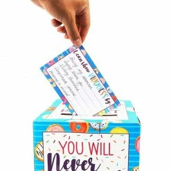 Blue Panda Classroom Kindness Cards And Ballot Box For Elementary Students (8x8 In, 50 Cards) Special Occasions